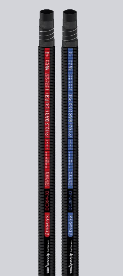 Danfoss DataCryo DC394 hose（直立雙管示意）